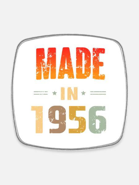 Grandpa Limited Edition Humor Anniversary 70 - Square fridge magnet - white