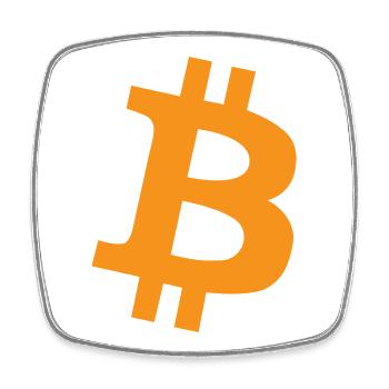 Orange Pill - Bitcoin, Bitcoiner Geschenkidee - Viereckiger Kühlschrankmagnet - Weiß - Vorne