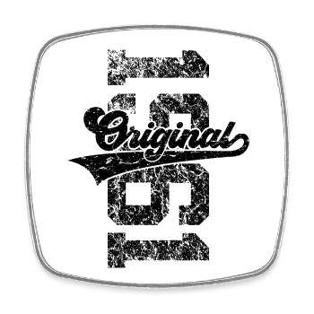 65TH BIRTHDAY ORIGINAL 1961 - Square fridge magnet - white - Front