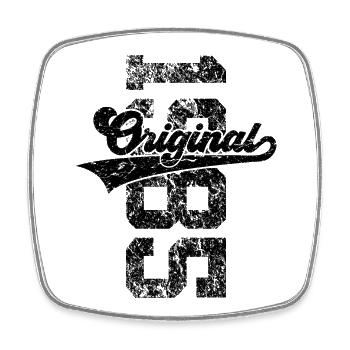 41ST BIRTHDAY ORIGINAL 1985 - Square fridge magnet - white - Front