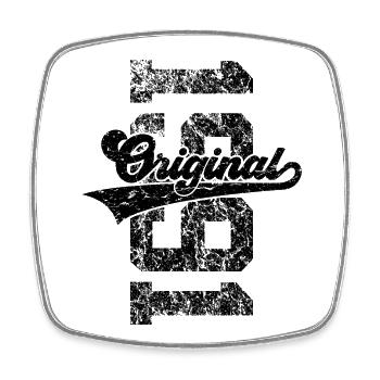 35E ANNIVERSAIRE ORIGINAL 1991 - Magnet carré - blanc - Devant