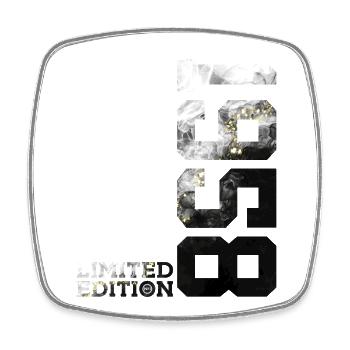 68TH BIRTHDAY 68 YEARS LIMITED EDITION 1958 - Square fridge magnet - white - Front