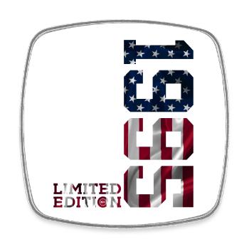 ÉDITION LIMITÉE 31E ANNIVERSAIRE USA 1995 - Magnet carré - blanc - Devant