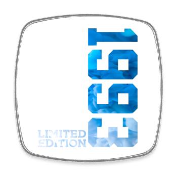 33RD BIRTHDAY LIMITED EDITION 1993 - Square fridge magnet - white - Front