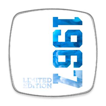 59TH BIRTHDAY LIMITED EDITION 1967 - Square fridge magnet - white - Front