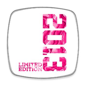 13TH ANNIVERSARY PINK LIMITED EDITION 2013 - Square fridge magnet - white - Front