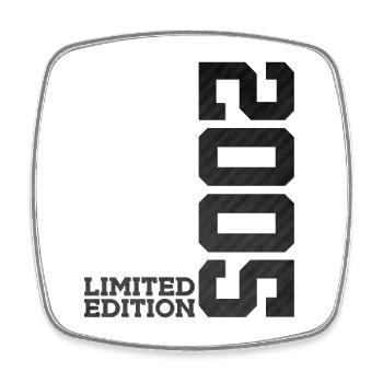 21ST BIRTHDAY LIMITED EDITION 2005 - Square fridge magnet - white - Front