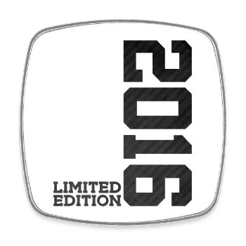 10E ÉDITION LIMITÉE DU 10E ANNIVERSAIRE 2016 - Magnet carré - blanc - Devant
