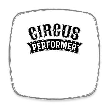 Circus Performer Contortion Gymnast Contortionist - Square fridge magnet - white - Front