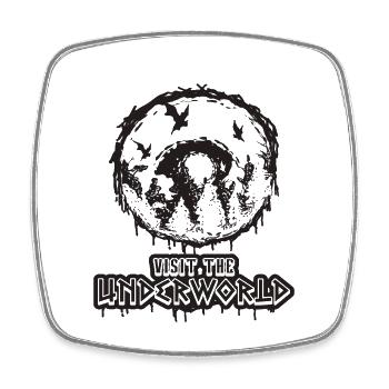 Visit The Underworld History Greek Mythology Lover - Viereckiger Kühlschrankmagnet - Weiß - Vorne