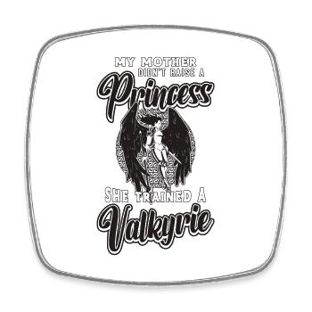 My Mother Didn't Rise Norse Goddess Valkyries - Viereckiger Kühlschrankmagnet - Weiß - Vorne