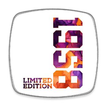68TH BIRTHDAY 68 YEARS LIMITED EDITION 1958 - Square fridge magnet - white - Front