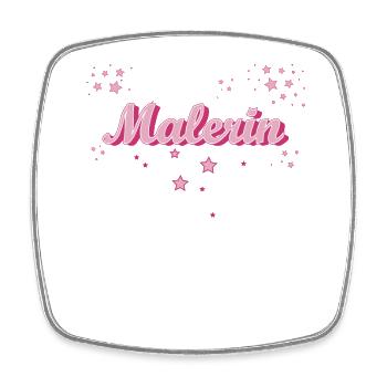 Lackierer-Anstreicher Abschluss-Geschenk Malerin - Viereckiger Kühlschrankmagnet - Weiß - Vorne