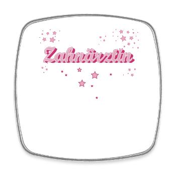 Dentist Abschluss-Geschenk Zahnärztin - Viereckiger Kühlschrankmagnet - Weiß - Vorne