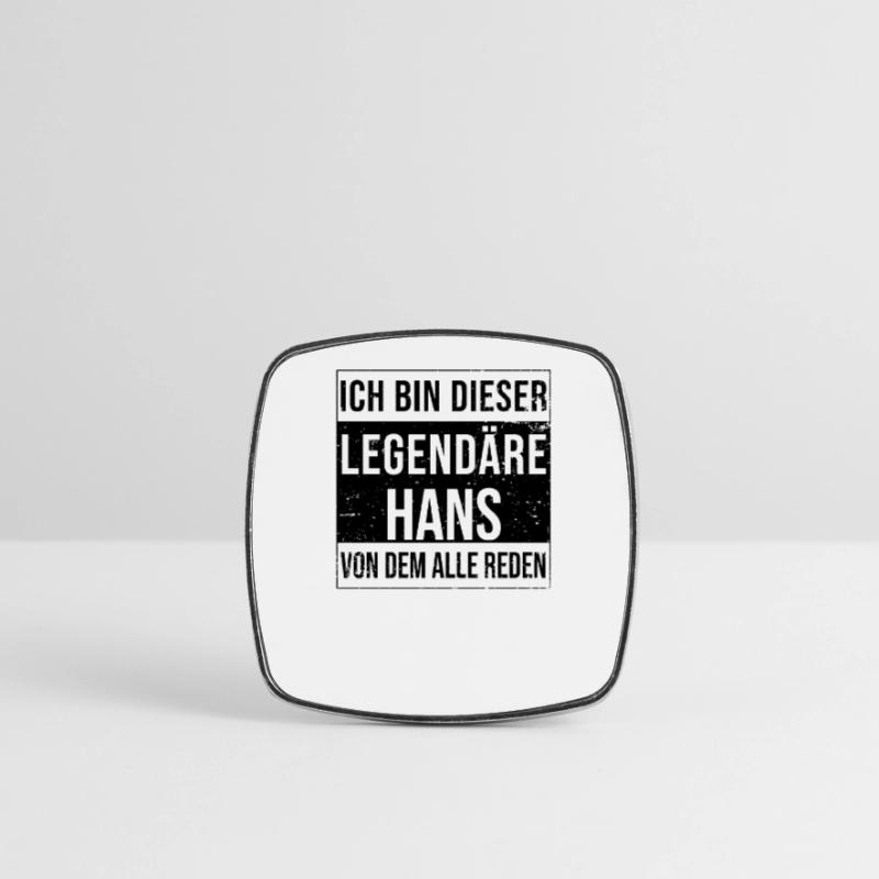 Je suis cette légende pour Hans Magnet carré