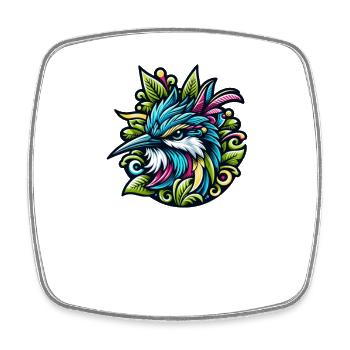 Bird breeder Ornithologist Bird watcher - Square fridge magnet - white - Front