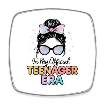 13ème anniversaire fille idée cadeau ado - Magnet carré - blanc - Devant