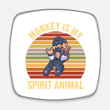 Rap music Spirit Animal Monkey' Sticker | Spreadshirt