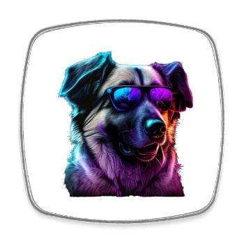 Anatolian Shepherd Dog Dogs Anatolian Shepherd - Square fridge magnet - white - Front