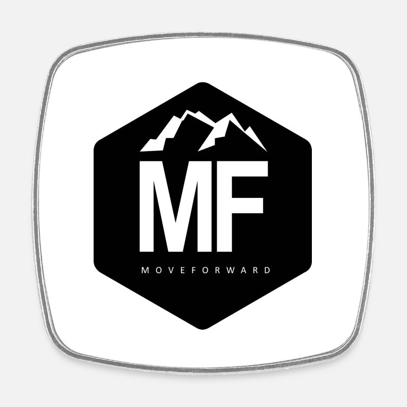 MFBlack - Magnet carré - blanc