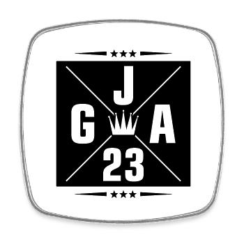 Jga 2023 Junggesellenabschied - Viereckiger Kühlschrankmagnet - Weiß - Vorne