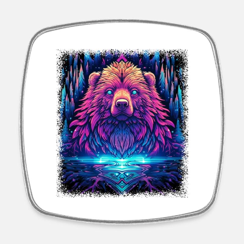 jokes statement awesome funny quote gift idea - Viereckiger Kühlschrankmagnet - Weiß