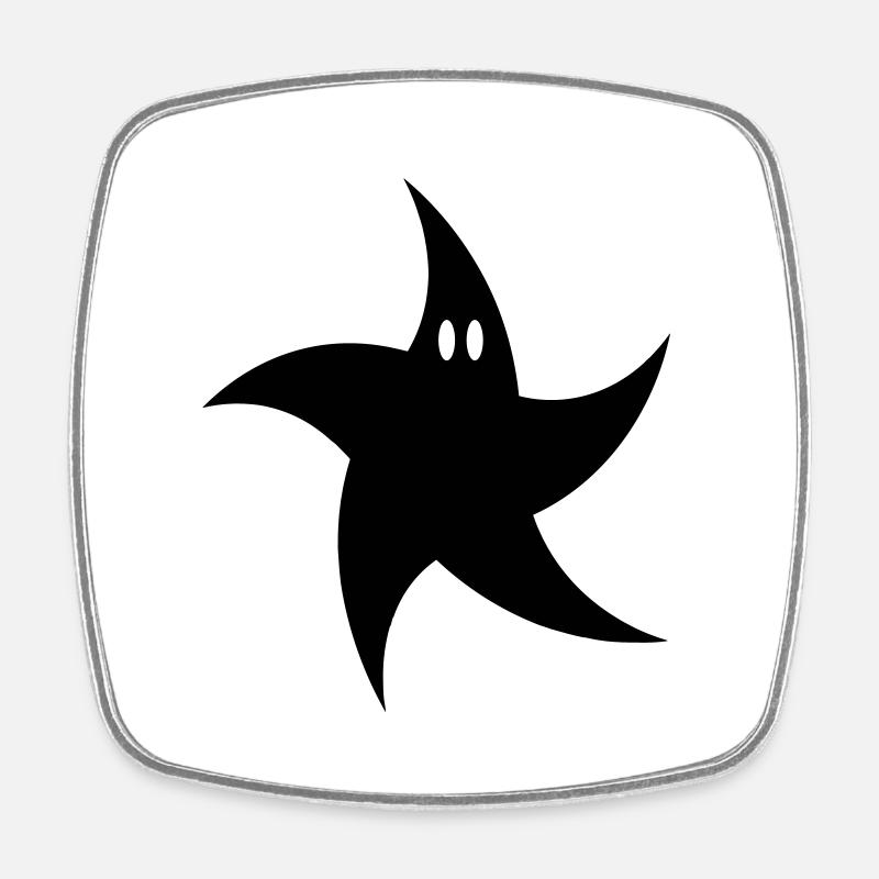 Patrick - Square fridge magnet - white