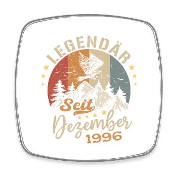 Legendär seit Dezember 1996 limitierte Auflage - Viereckiger Kühlschrankmagnet - Weiß - Vorne