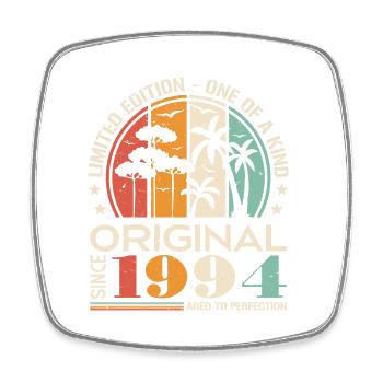 Legendary since 1994 Born Vintage Birthday - Square fridge magnet - white - Front