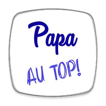 HAPPY FATHER'S DAY. DAD. FATHER'S DAY - Square fridge magnet - white - Front