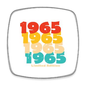 1965: Limited Edition - 59th Anniversary - Square fridge magnet - white - Front