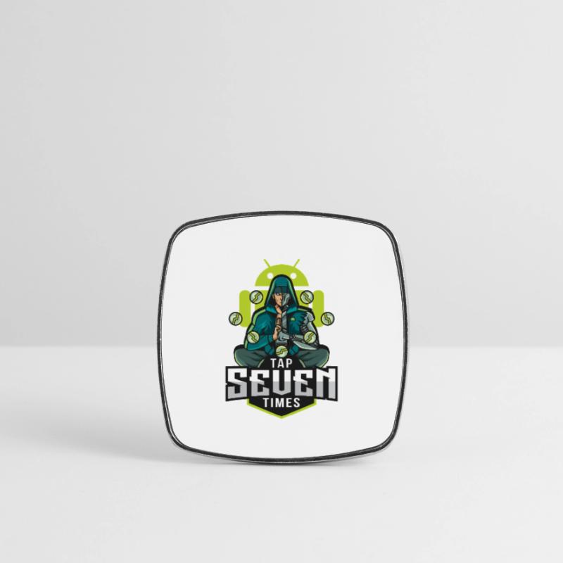 Android developer mode Square fridge magnet