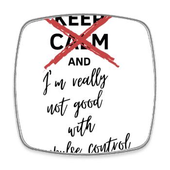 Vampire Academy Keep calm - Viereckiger Kühlschrankmagnet - Weiß - Vorne