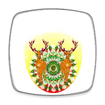 2022 Christmas Special 05 - Square fridge magnet - white - Front