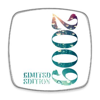 2009 Edition Limitée 2009 Vintage Anniversaire - Magnet carré - blanc - Devant
