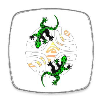 KIMO - Square fridge magnet - white - Front
