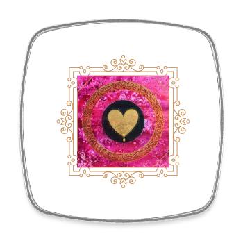 Stargate of Farewell - Sonja Ariel von Staden - Square fridge magnet - white - Front