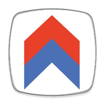 Vibrant energy - Viereckiger Kühlschrankmagnet - Weiß - Vorne