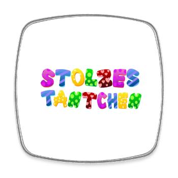 Baby Eltern Kind Geschenk Sprüche Geburt Mama Papa - Viereckiger Kühlschrankmagnet - Weiß - Vorne