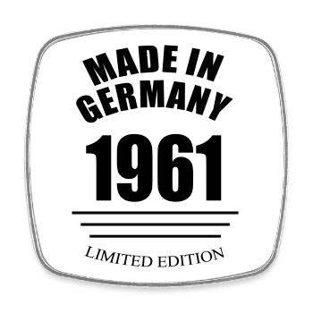 Fabriqué en Allemagne 1961 Édition limitée - Magnet carré - blanc - Devant
