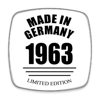 Fabriqué en Allemagne 1963 édition limitée - Magnet carré - blanc - Devant