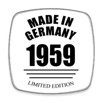 Fabriqué en Allemagne 1959 édition limitée - Magnet carré - blanc - Devant