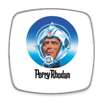 PERRY RHODAN - Our Man in Space - Square fridge magnet - white - Front