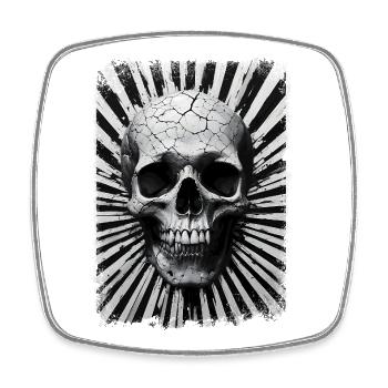 The Last Revelation distressed edition T-shirt - Square fridge magnet - white - Front