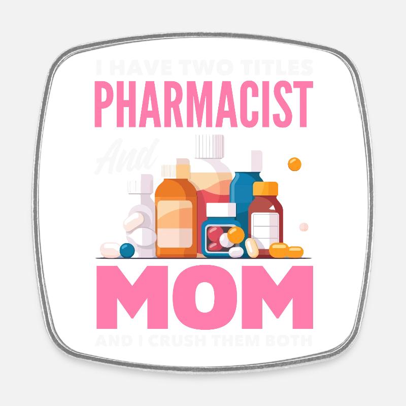 Pharmacist Pharmaceutical Technical - Square fridge magnet - white