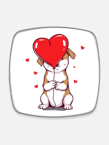 Cadeau pour la fête des mères : Idée de cadeau pour la fête des mères - Magnet carré - blanc