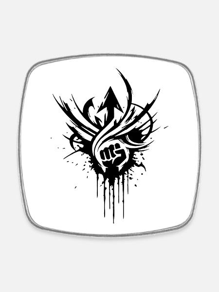 NoxstyllT3 - Magnet carré - blanc