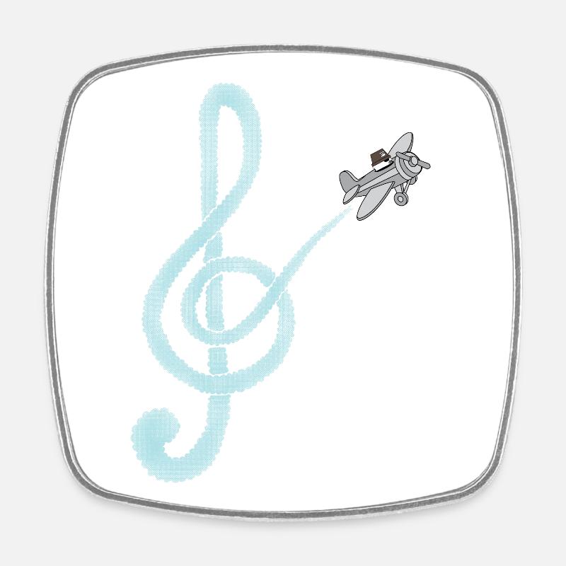 Aventure de Skybound Clef - Magnet carré - blanc