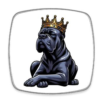 Cane Corso Cane Corsos Corso halter Corso Besitzer - Viereckiger Kühlschrankmagnet - Weiß - Vorne