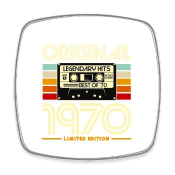 Original 1970 Édition Limitée Cassette - Magnet carré - blanc - Devant